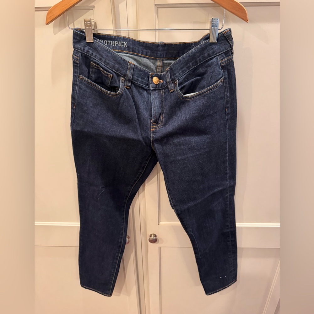 Women’s jcrew toothpick Dark Blue Jeans